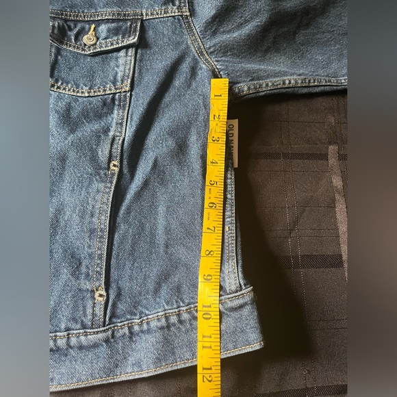 Old Navy Blue Jean Jacket XL - Picture 5 of 9